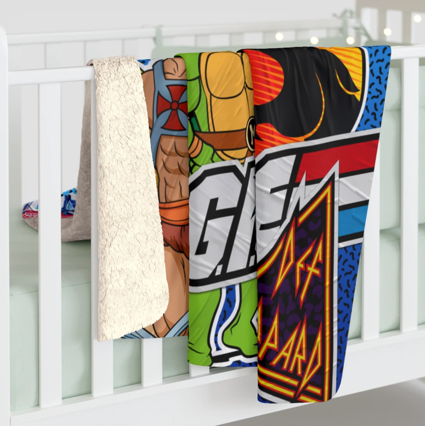 80sTees Catalog Cover Blanket - 60x80 - Image 4